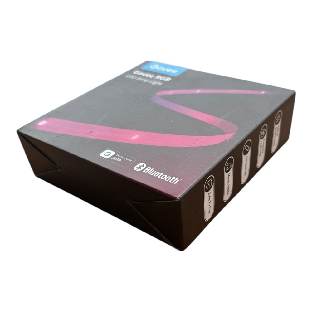 NWT Govee 100ft LED Strip Lights, Bluetooth RGB Lights, App Control, Music Sync - Picture 11 of 16